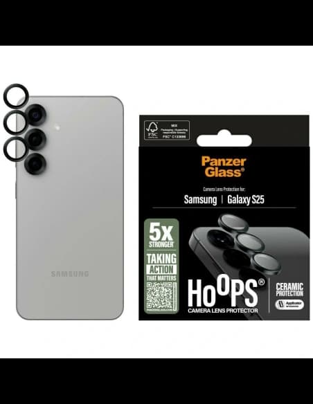 PanzerGlass Hoops Lens Protector Samsung Galaxy S25 ceramic