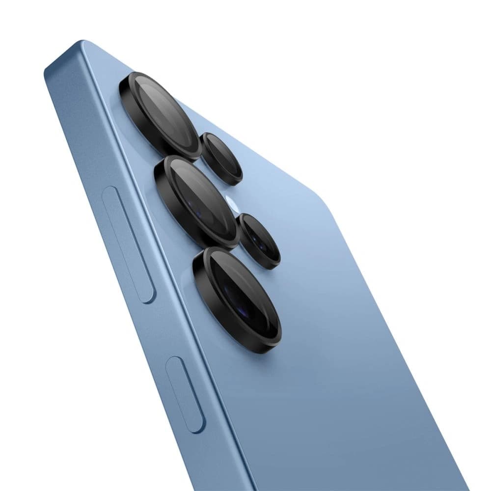 Spigen Optik Pro HD üveg ez Fit kamera védő Galaxy S25 Ultra fekete [2 CSOMAG] - 3