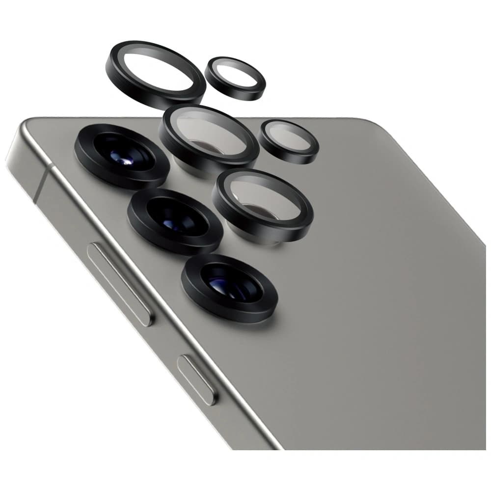 PanzerGlass Gyűrűs Lencsevédő Samsung Galaxy S25 Ultra kerámia - 2