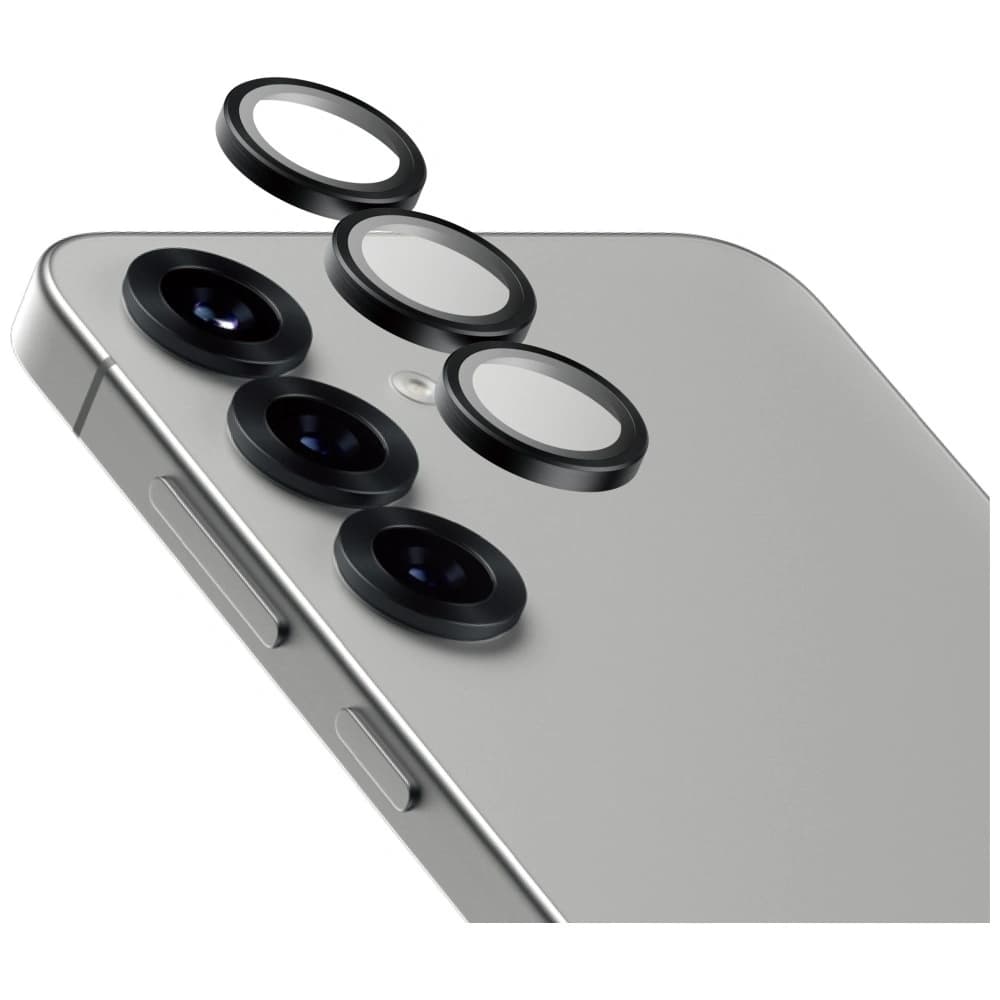 Keramické sklo na objektiv PanzerGlass Hoops Lens Protector pro Samsung Galaxy S25+ Plus keramické - 2