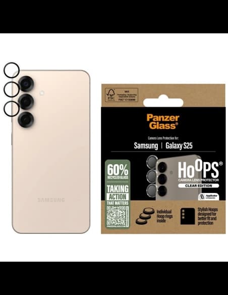 PanzerGlass Hoops Lens Protector Samsung Galaxy S25 clear