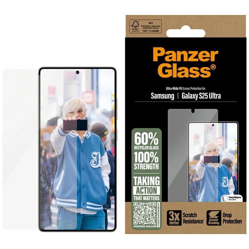 PanzerGlass Ultra-Wide Fit Samsung Galaxy S25 Ultra
