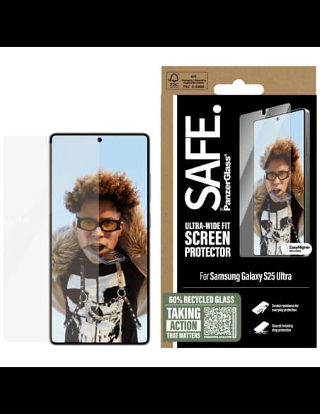 SAFE von PanzerGlass Ultra-Wide Fit Samsung Galaxy S25 Ultra