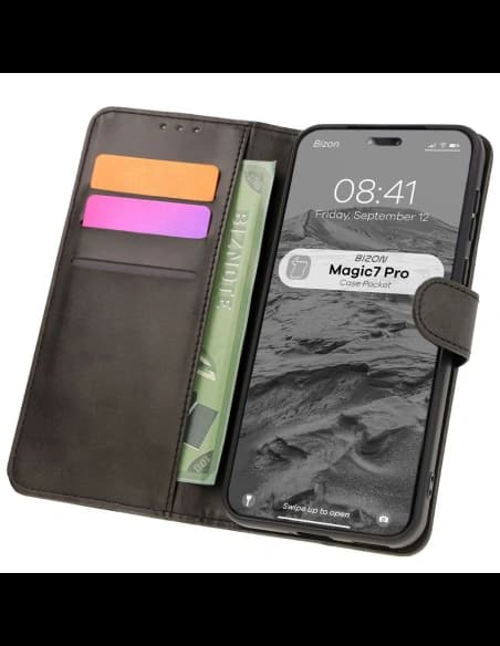 Bizon Caz Pocket Honor Magic7 Pro negru