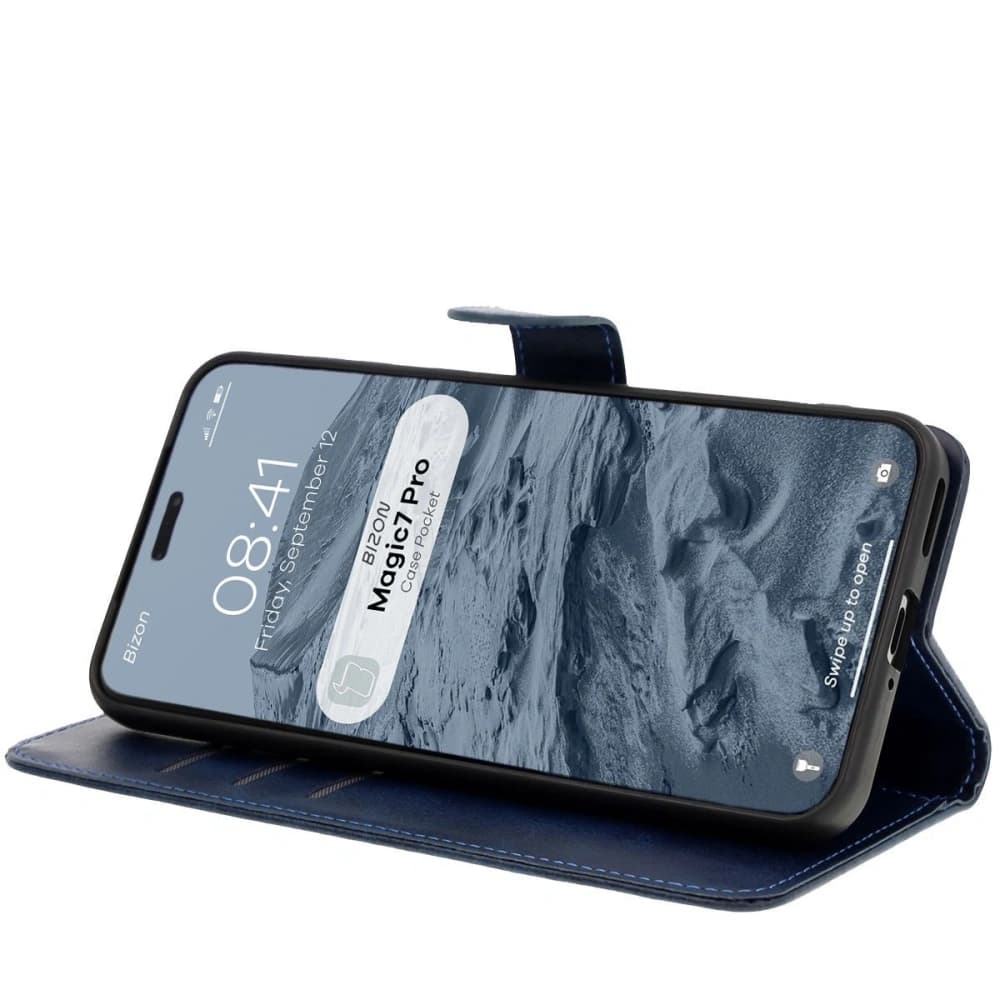 Bizon Case Tasche für Honor Magic7 Pro in Navy Blau - 5