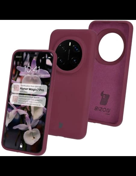 Bizon Soft Case Honor Magic7 Pro mov închis