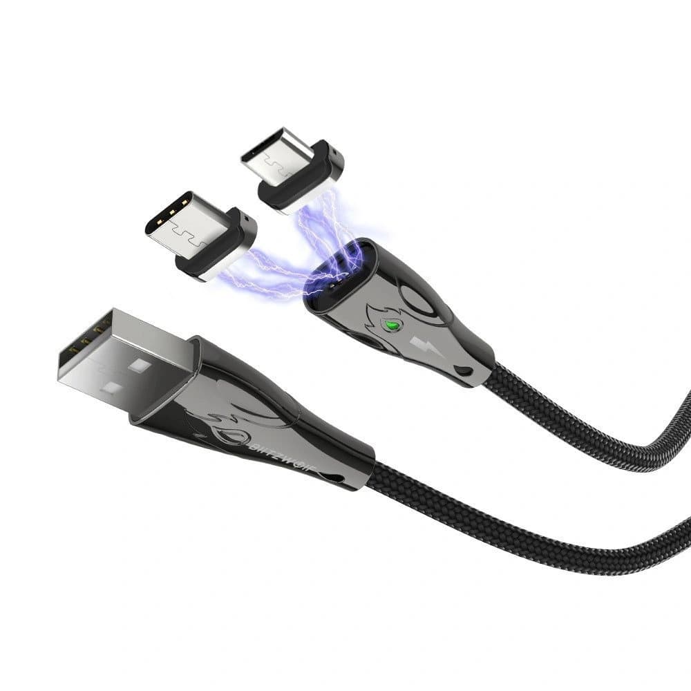 Magnetický adaptér micro USB Blitzwolf BW-TC20 - 3
