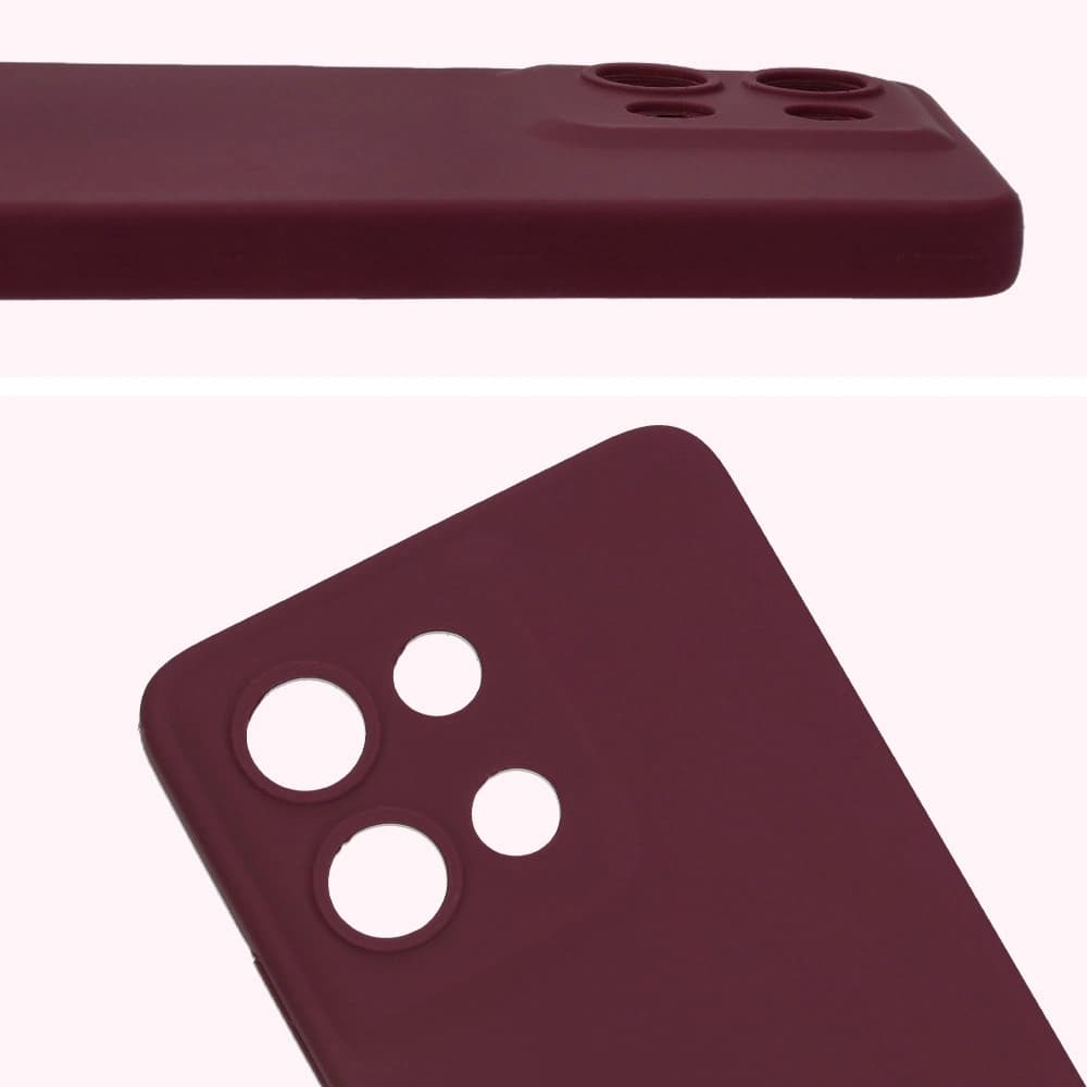 Bizon Soft Case Motorola Moto G75 5G dark purple - 5