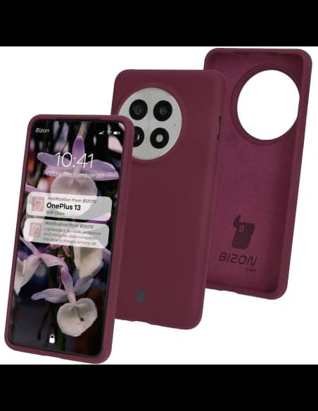 Bizon Soft Case OnePlus 13 dark purple