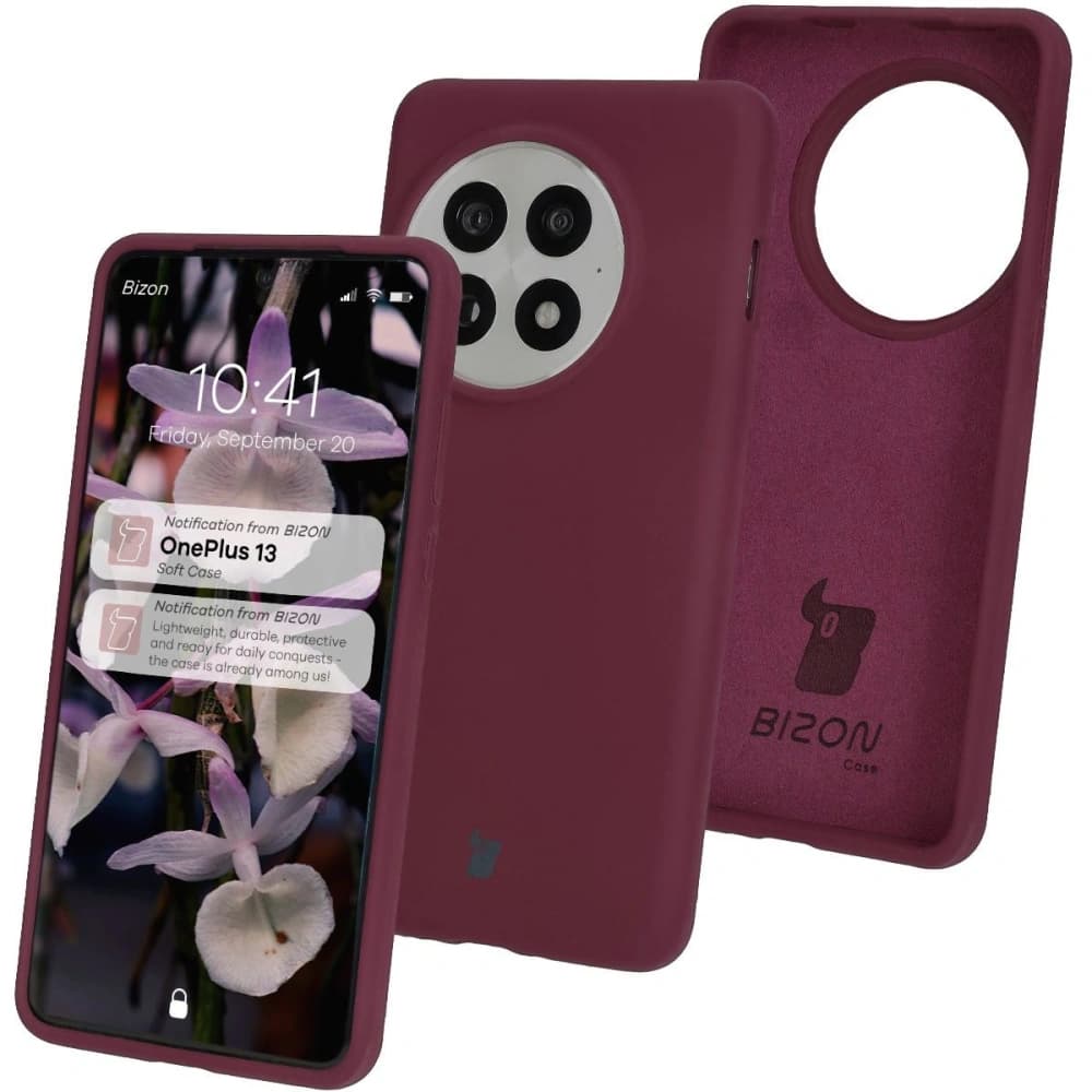 Bizon Husa Moale OnePlus 13 violet închis
