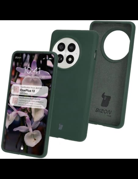 Bizon Soft Case OnePlus 13 dark green