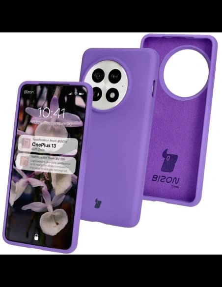 Bizon Soft Case OnePlus 13 purple