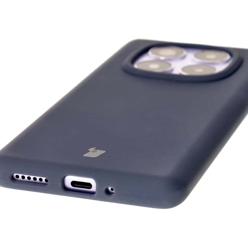 Bizon Soft Case Xiaomi Redmi Note 14 Pro 5G / Poco X7 sötétkék - 3