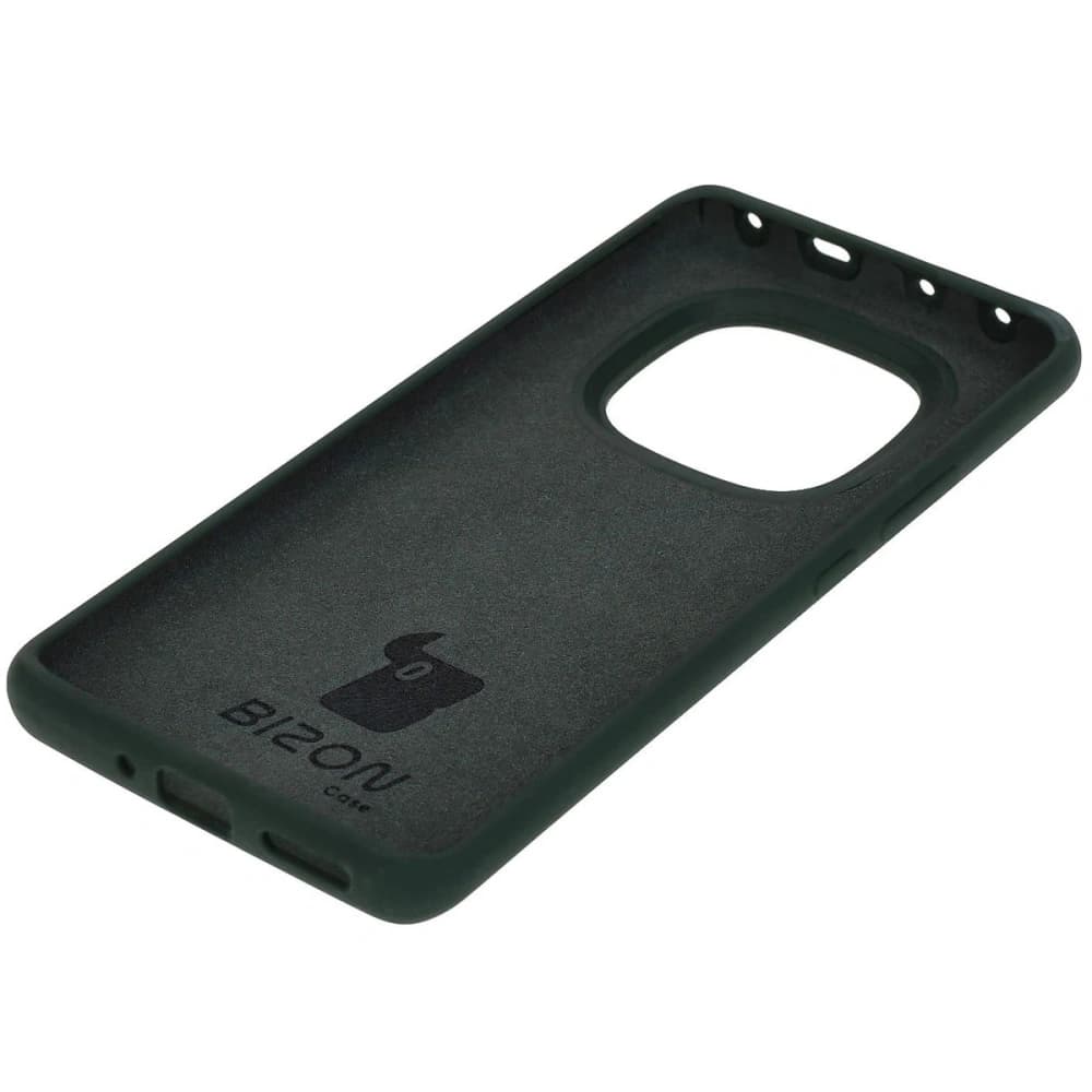 Silikonové pouzdro Bizon Soft Case pro Xiaomi Redmi Note 14 Pro 5G / Poco X7 tmavě zelené - 4