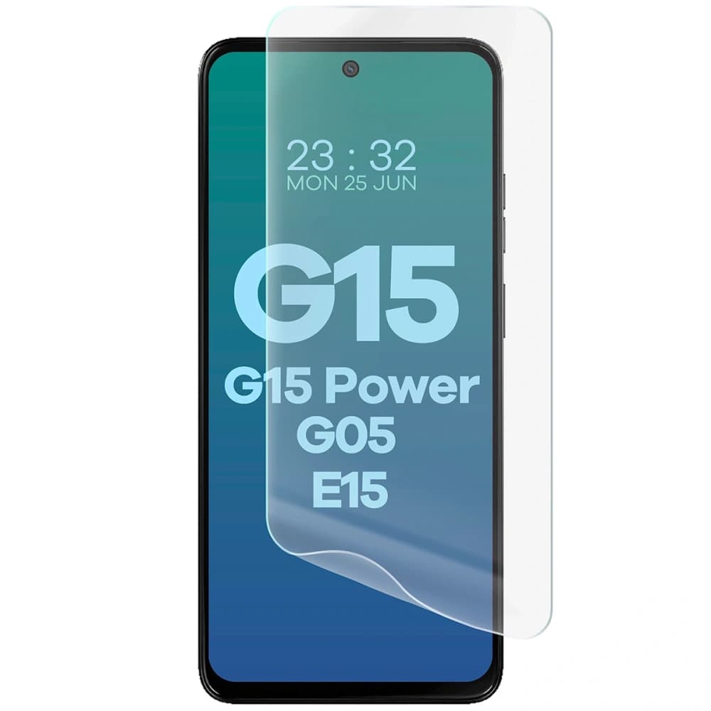 Bizon Glass Hydrogel Elülső Motorola Moto G15 / G15 Power / G05 / E15 [2 PACK] - 4