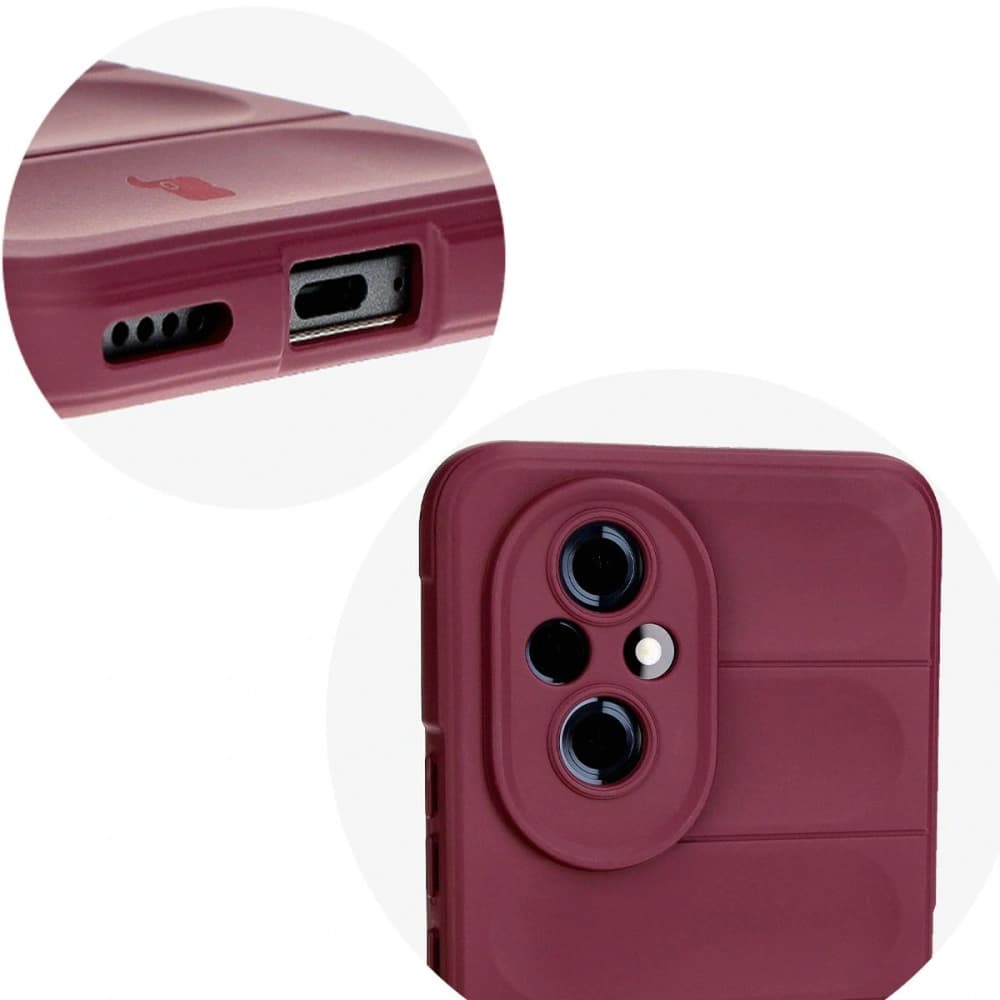 Ochranné pouzdro Bizon Case Tur pro Honor 200 tmavě fialové - 11