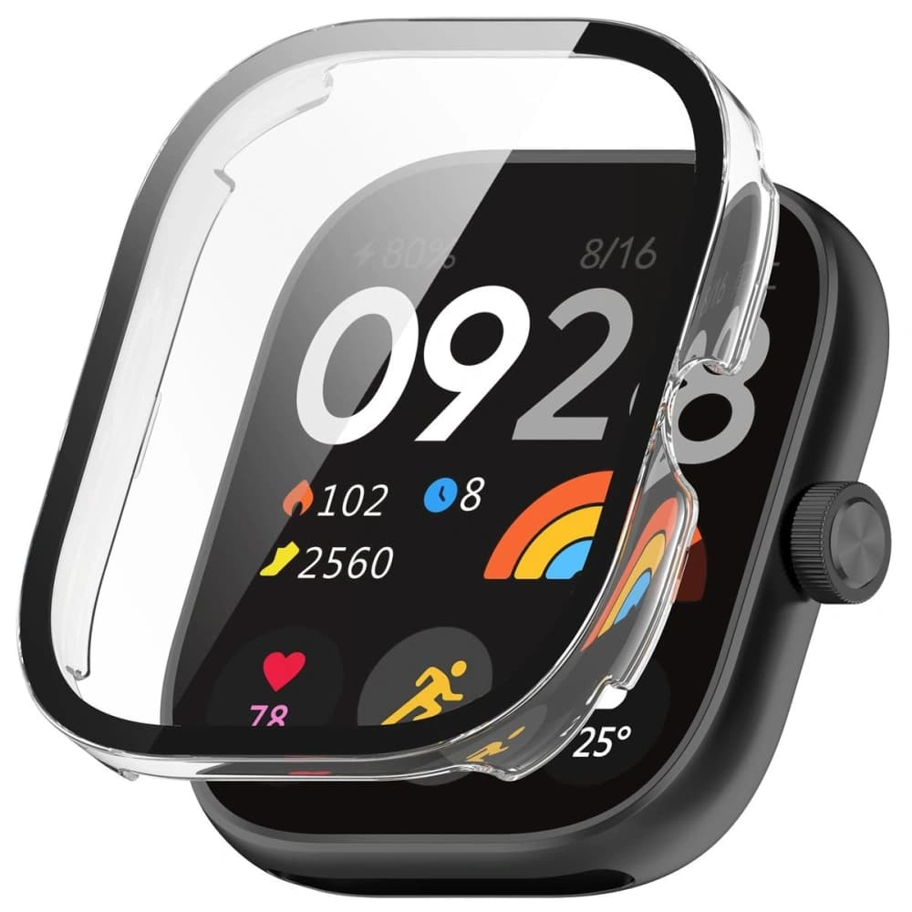 Bizon Case+Glass Óra Xiaomi Redmi Watch 5 átlátszó - 4
