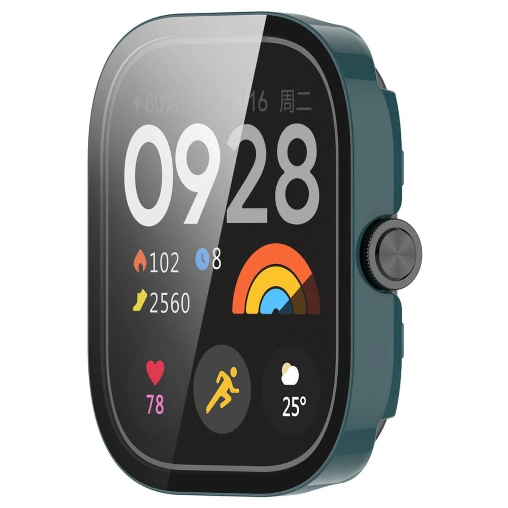 Bizon Case+Glass Óra Xiaomi Redmi Watch 5 zöld - 5