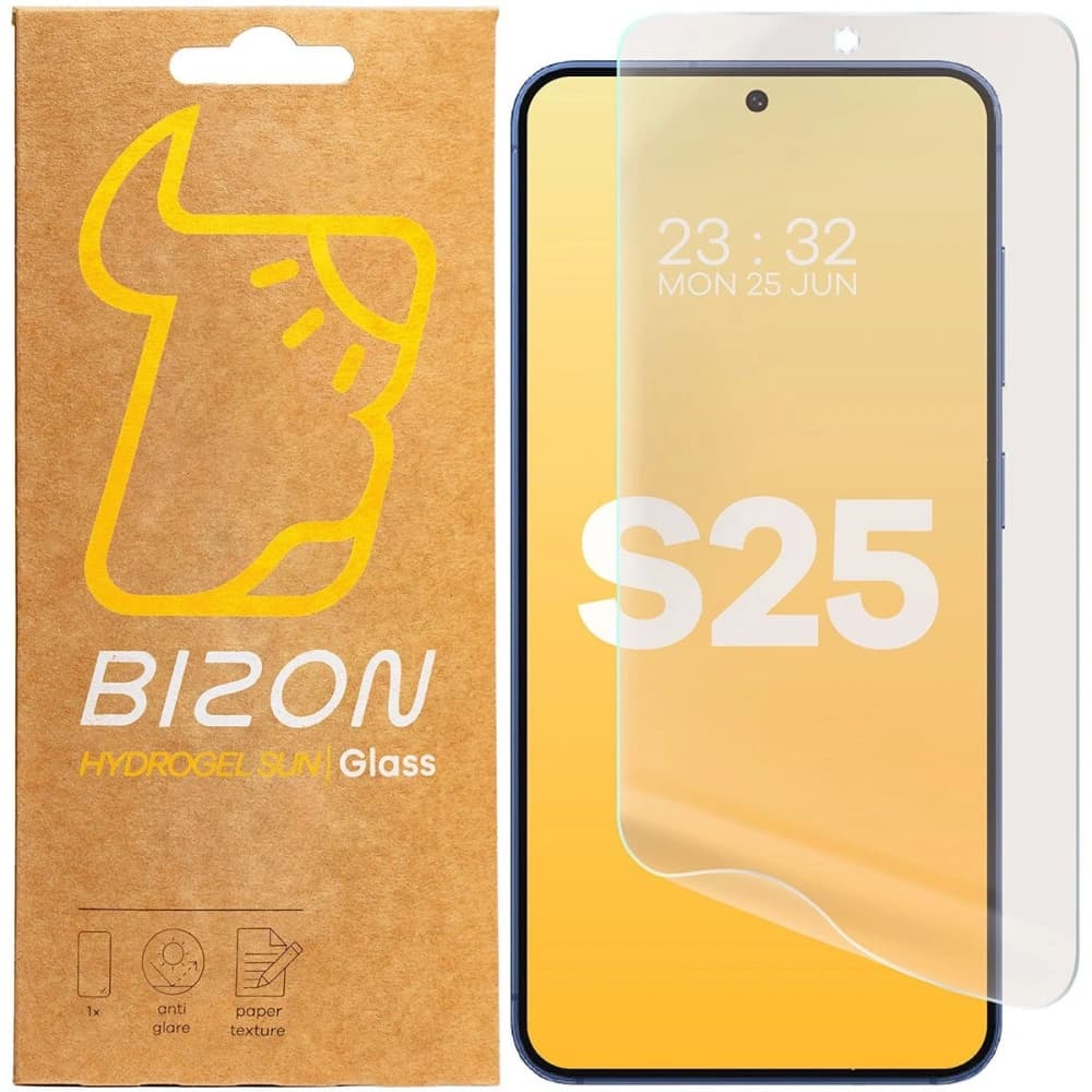 Bizon Glass Film Sonne Samsung Galaxy S25 [2 PACK] - 1