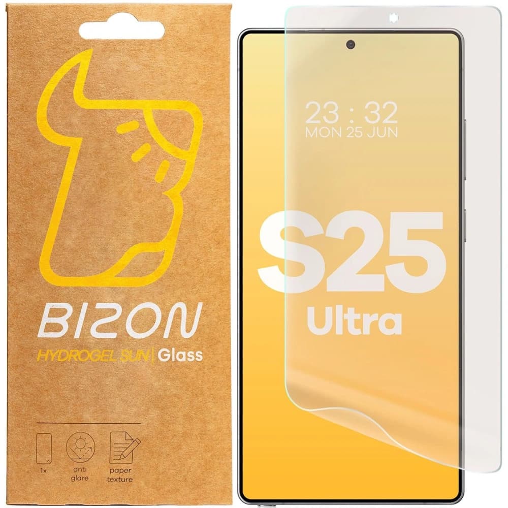 Bizon Glass Film Sun Samsung Galaxy S25 Ultra [2 PACK] - 1