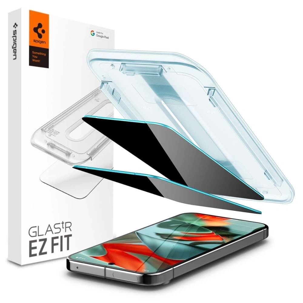 Spigen GLAS.tR ez Fit Google Pixel 9 Pro XL Privacy [2 PACK] - 1