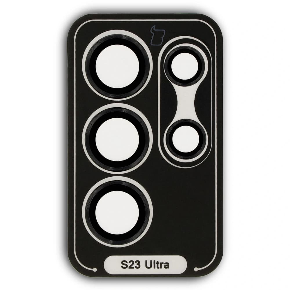 Bizon Glass Snap Lencse Samsung Galaxy S23 Ultra fekete - 2