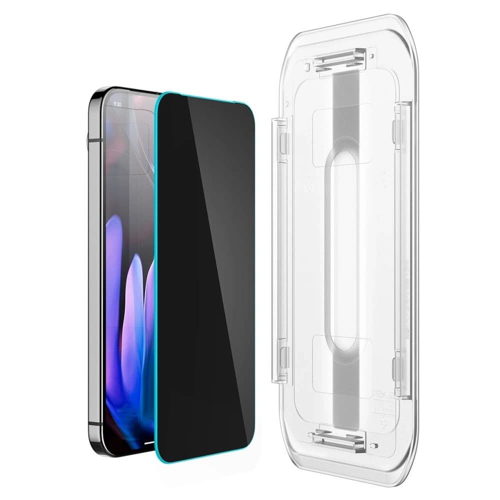 Spigen GLAS.tR ez Fit Google Pixel 9 / 9 Pro / 10 / 10 Pro Privacy [2 PACK] - 4