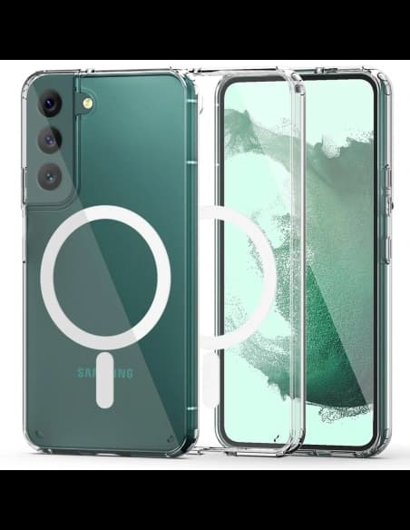 Tech-Protect Flexair Hybrid MagSafe Samsung Galaxy S22 Klar