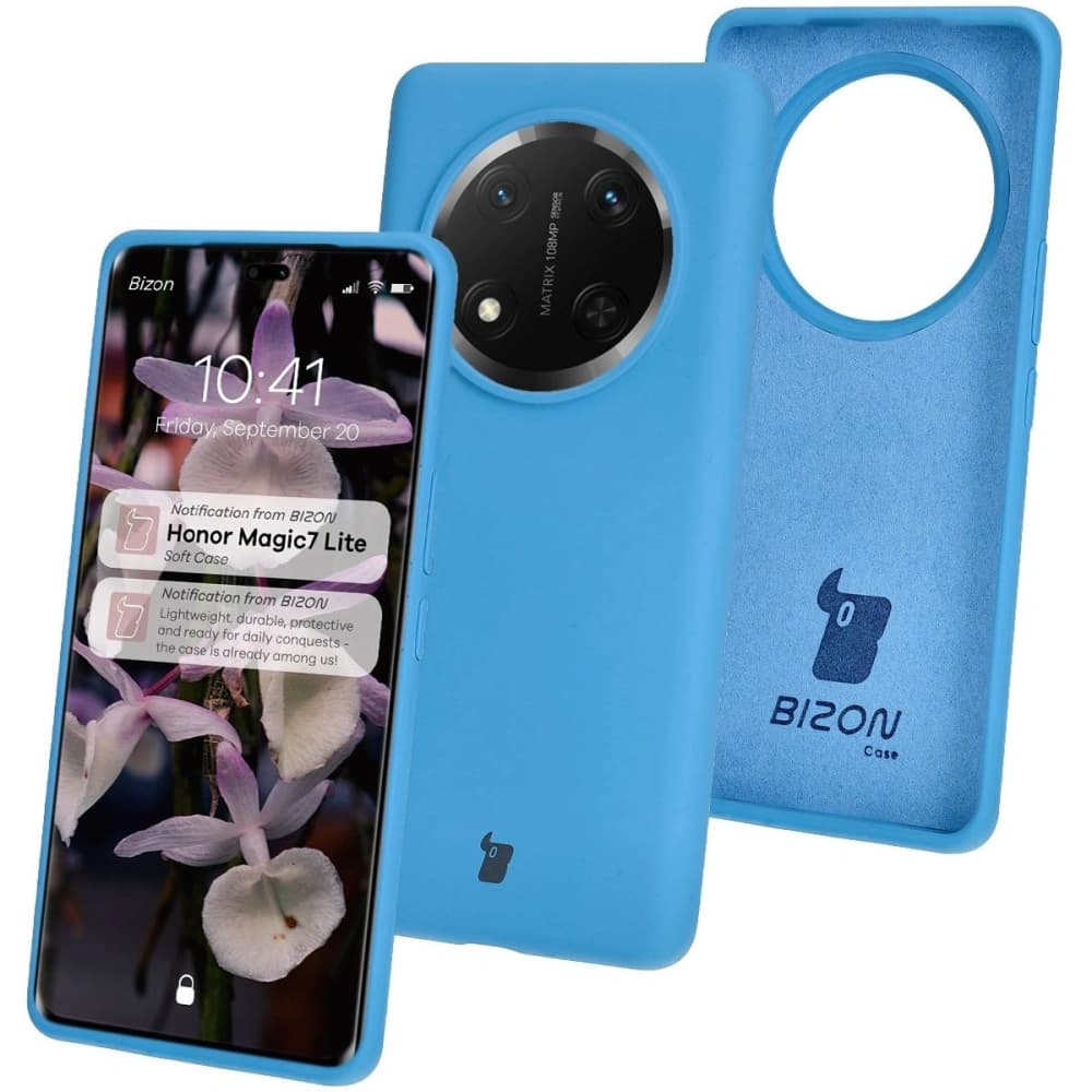 Bizon Soft Case Honor Magic7 Lite albastru - 2