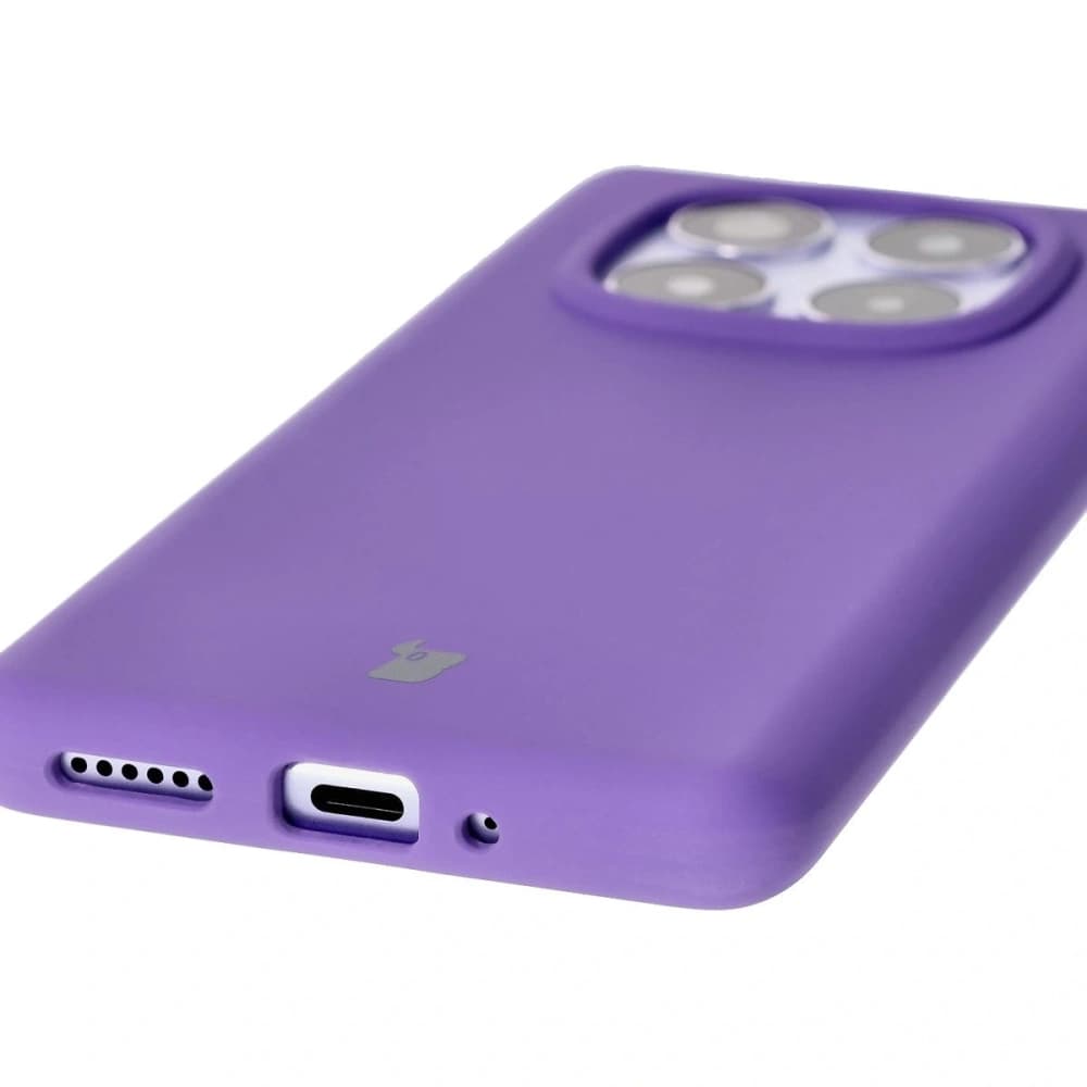Bizon Soft Case Xiaomi Redmi Note 14 Pro 5G / Poco X7 fialový - 3