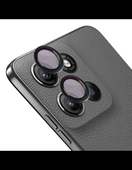 Bizon Glass Snap Lens Motorola Moto G15 / G15 Power černý rám