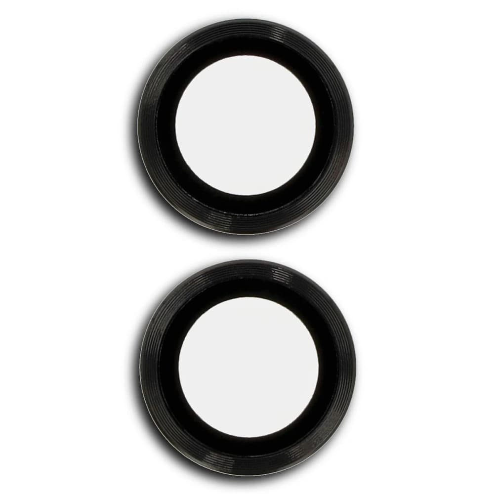 Bizon Glass Snap Lens Motorola Moto G75 5G black frame - 2