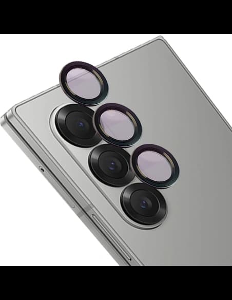 Bizon Glass Snap Lencse Samsung Galaxy Z Fold6 fekete keret