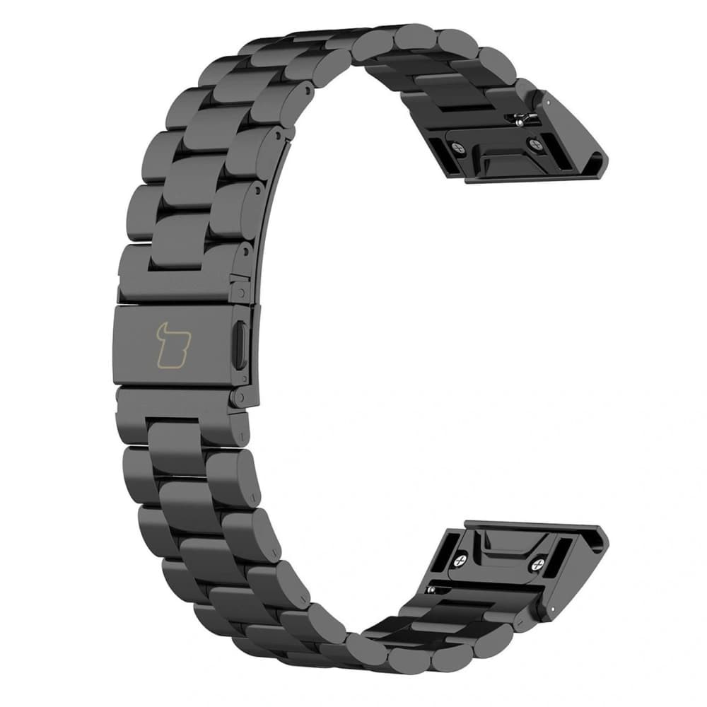 Bizon Strap Óra Aura Okosóra 20mm fekete - 5