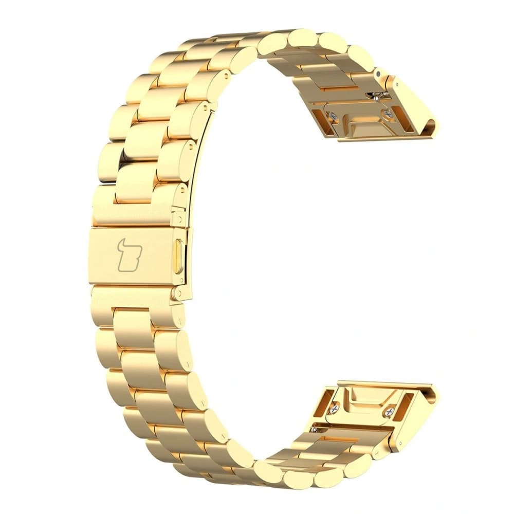 Ceas inteligent Bizon Strap Aura 20mm aurie - 5