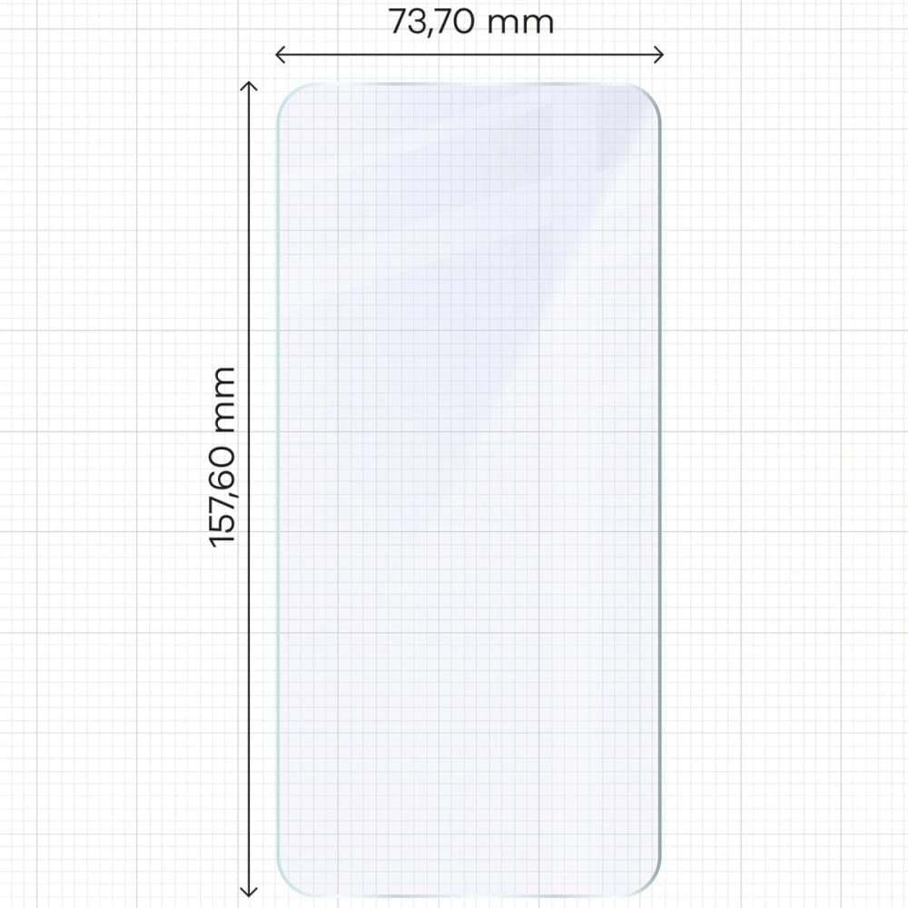 Bizon Glass Mule Flexible hybrid glass Samsung Galaxy M35 5G / A35 5G / A55 5G - 2