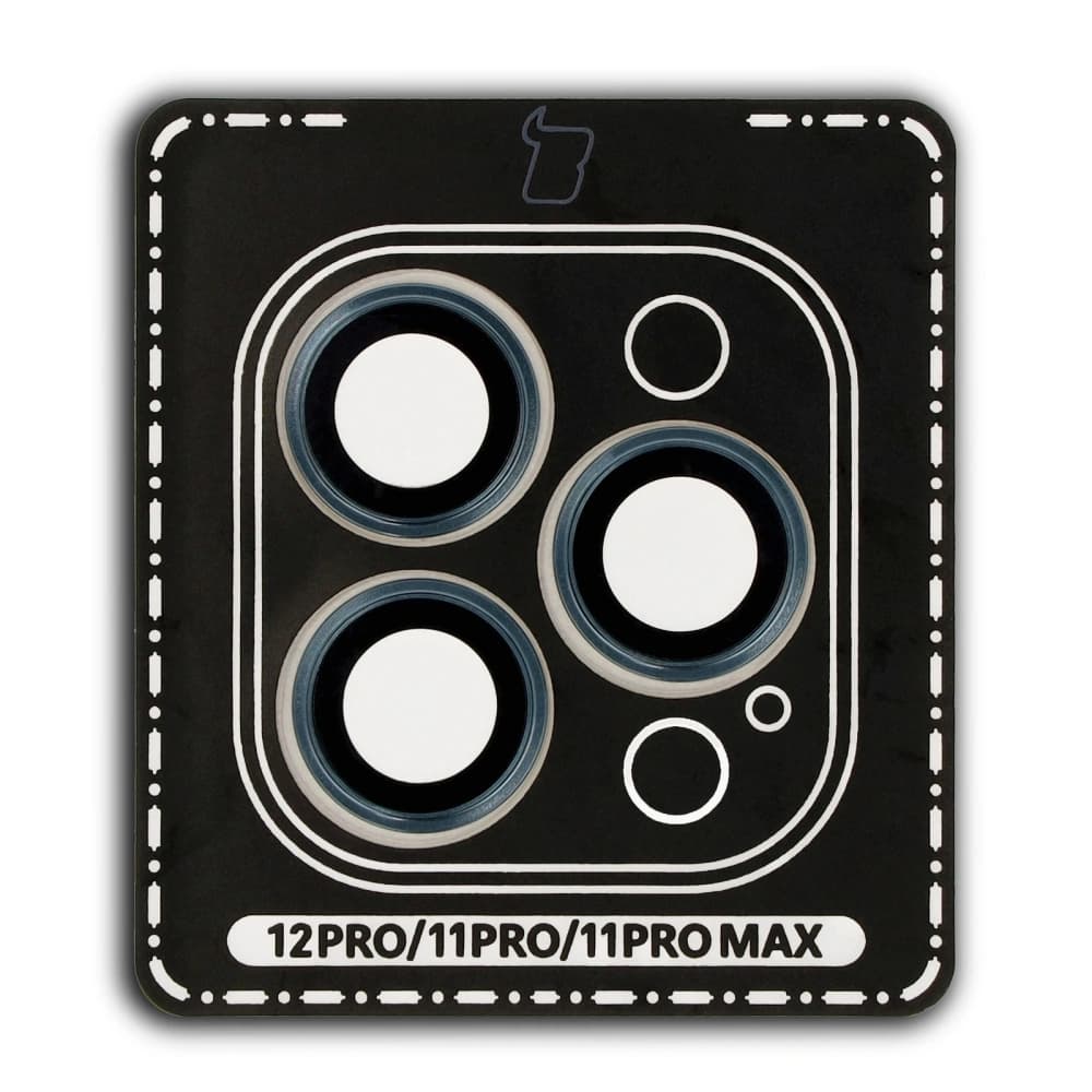 Bizon Glass Snap Lens Apple iPhone 12 Pro / 11 Pro / 11 Pro Max Marine-Rahmen - 2