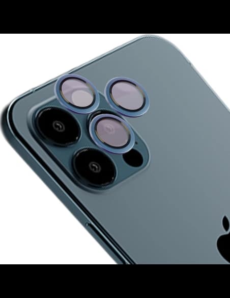 Bizon Glass Snap Lens Apple iPhone 12 Pro Max námořnický rám