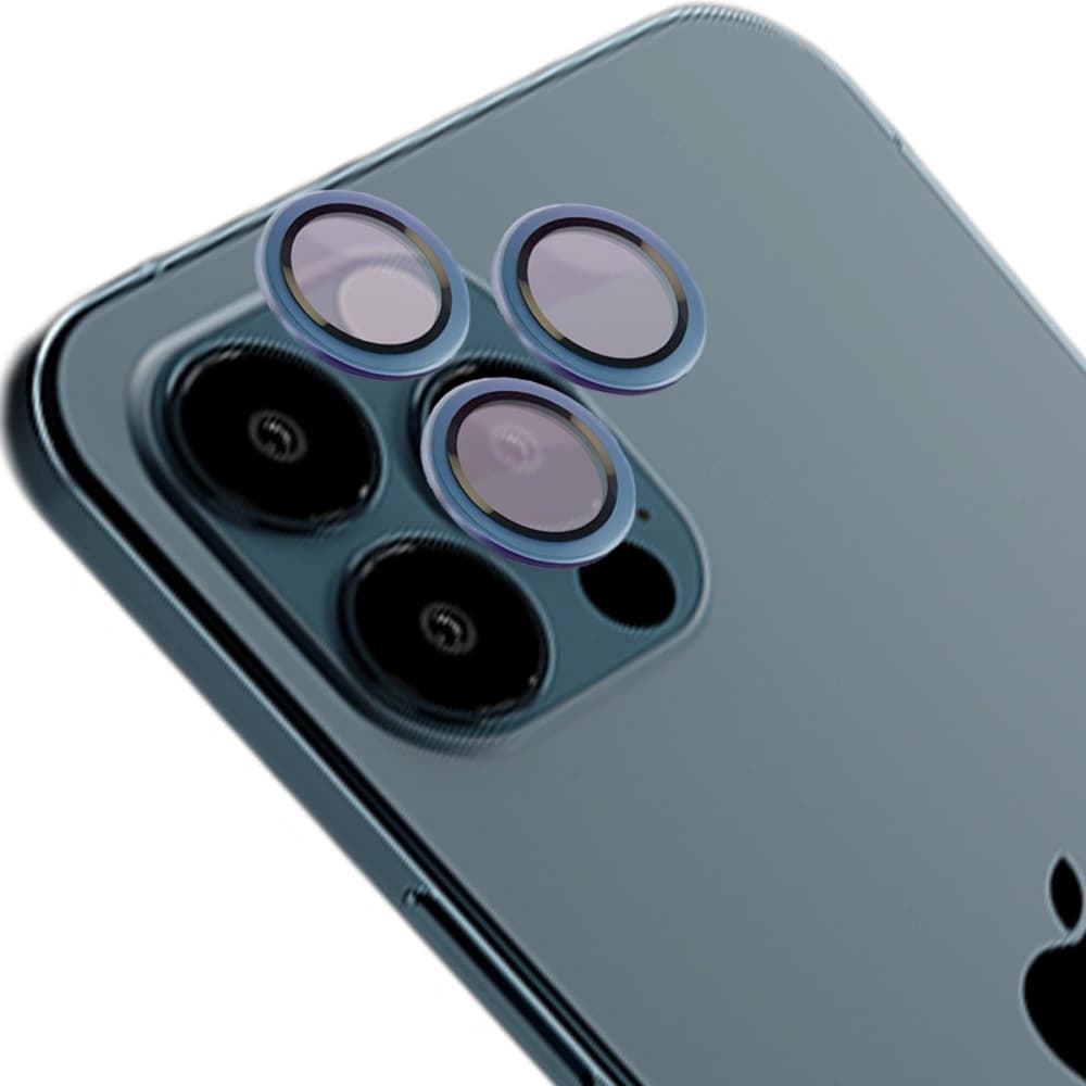 Bizon Glass Snap Lens Apple iPhone 12 Pro Max marine frame