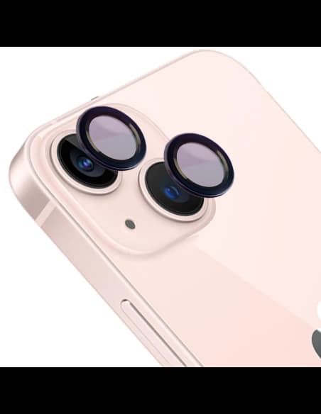 Bizon Glass Snap Lens Apple iPhone 13 / 13 Mini cadru negru