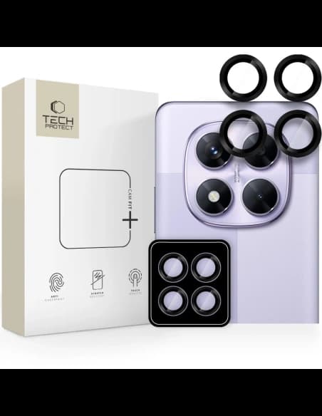 Tech-Protect Camring Pro+ Xiaomi Redmi Note 14 Pro 5G / Poco X7 5G Černá