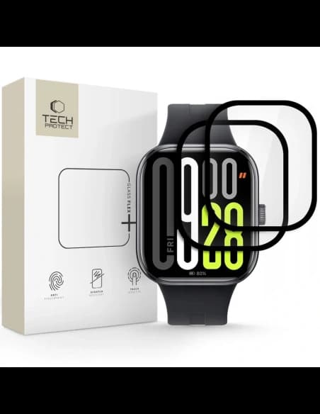 Tech-Protect Glass Flex+ Xiaomi Redmi Watch 5 Fekete [2 PACK]