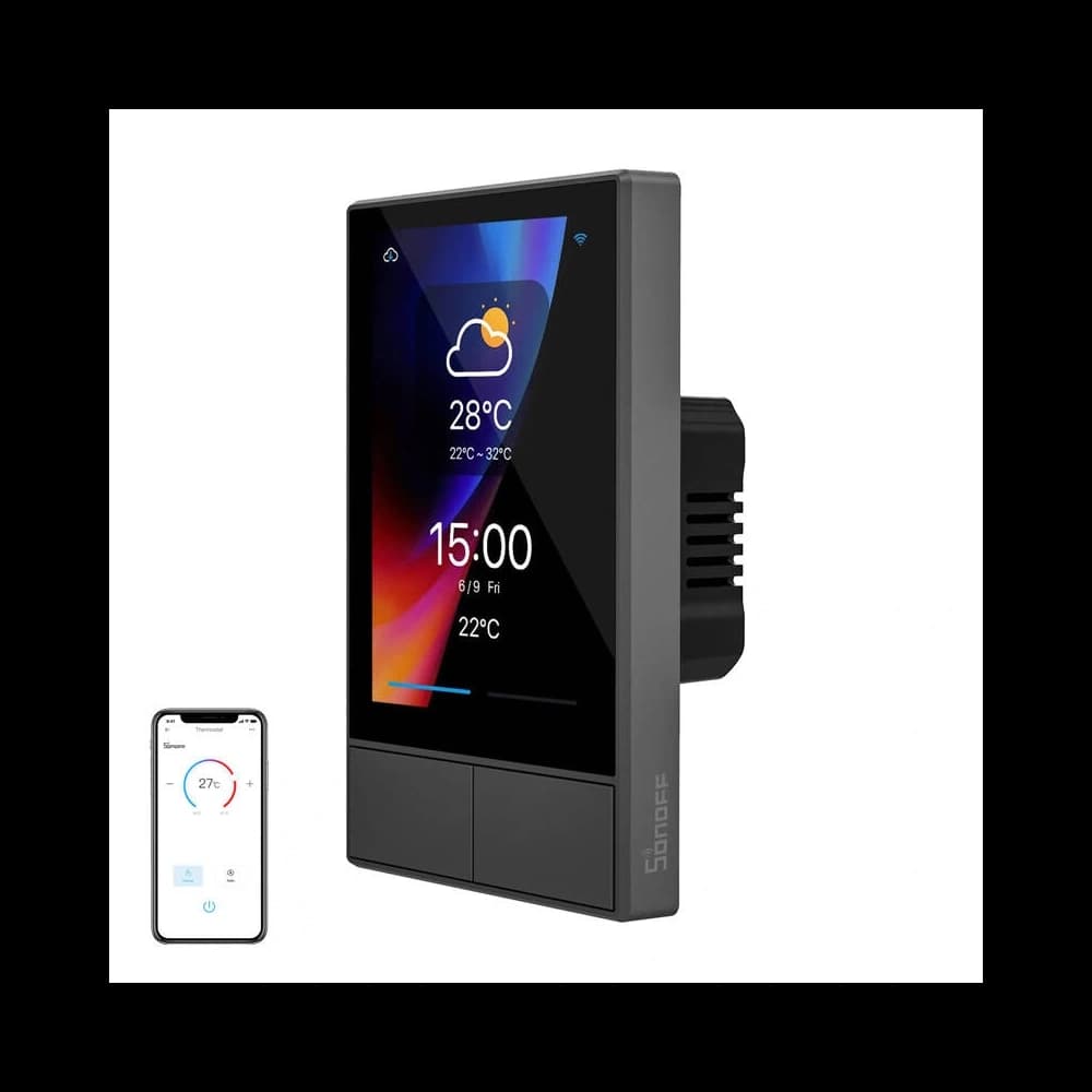 SONOFF NSPanel-US smart WiFi control panel (black, 120mm) - 1