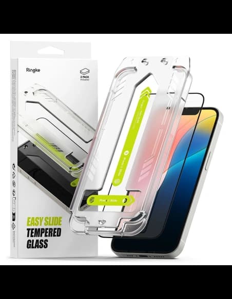 Ringke Easy Slide Apple iPhone 13 / 13 Pro / 14 / 16e Klar [2 PACK]