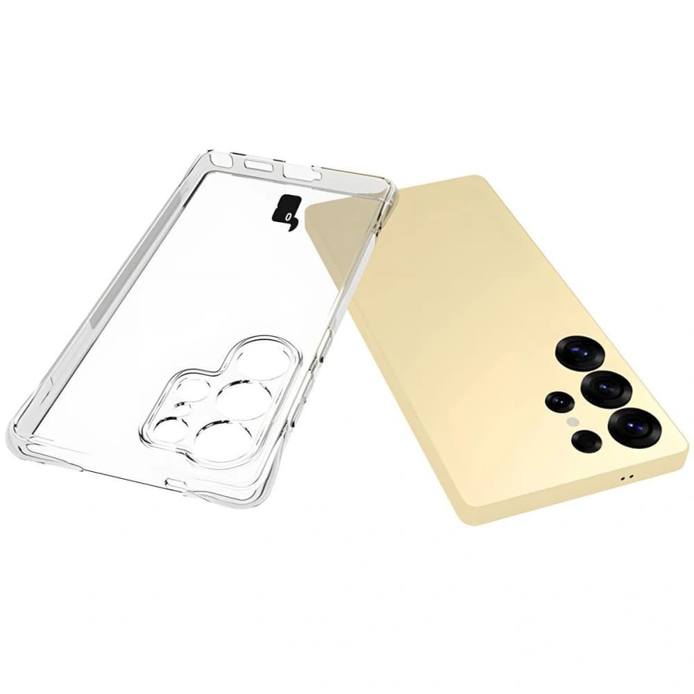 Bizon Case Clear Pack pouzdro + 2x ochranná fólie Samsung Galaxy S25 Ultra čiré - 5