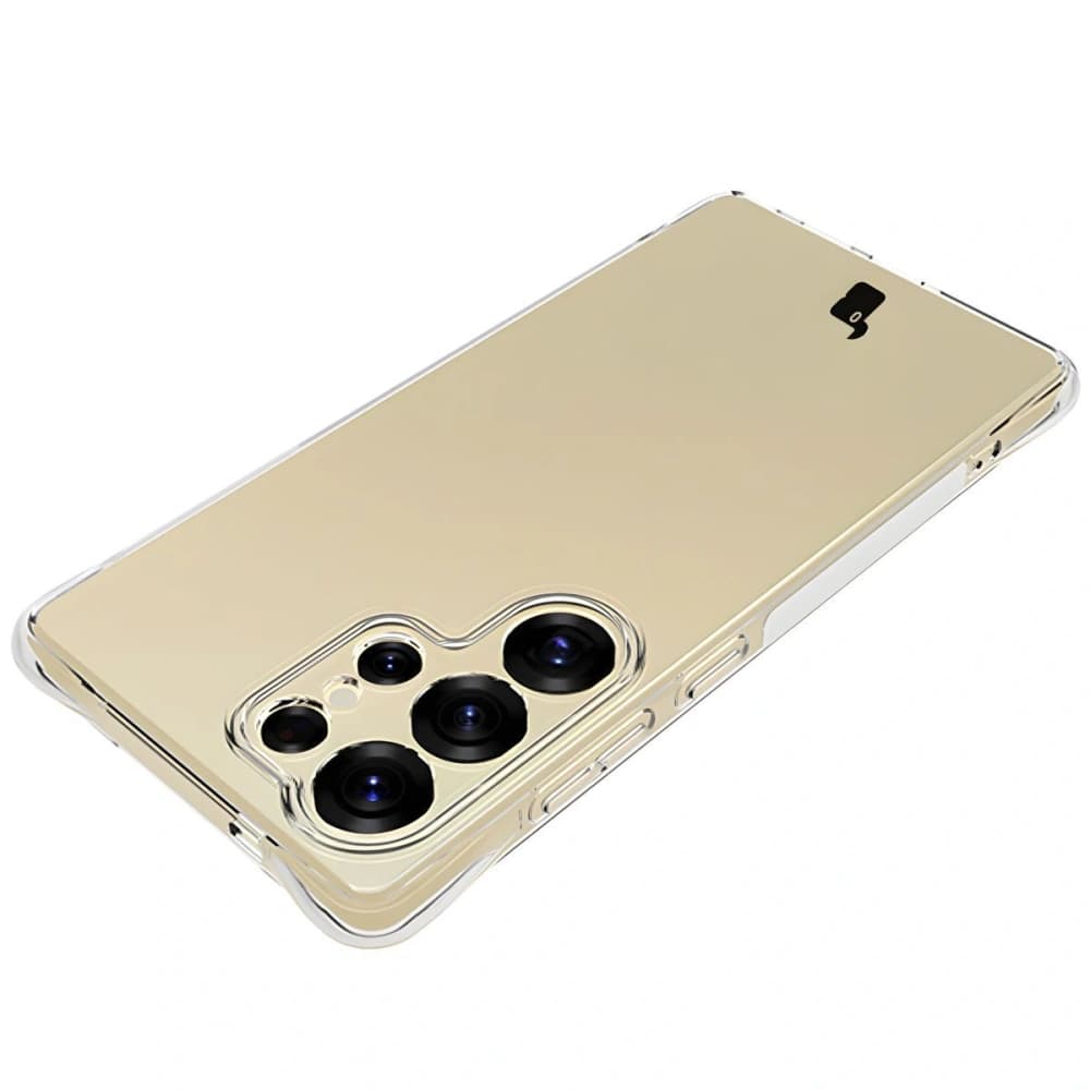 Bizon Case Clear Pack pouzdro + 2x ochranná fólie Samsung Galaxy S25 Ultra čiré - 6