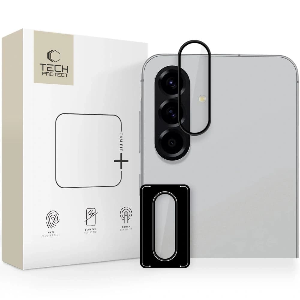 Ochranný kryt na fotoaparát Tech-Protect Camring Fit+ Samsung Galaxy A36 / A56 5G černý - 1