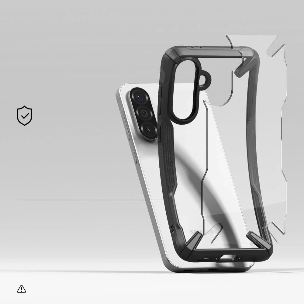 Ringke Fusion-X Samsung Galaxy A36 / A56 5G Black - 6