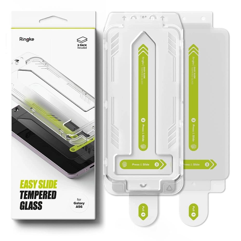 Ringke Easy Slide Samsung Galaxy A56 5G Átlátszó [2 Csomag] - 7
