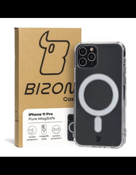 Bizon Case Pure Magnetic Apple iPhone 11 Pro clear